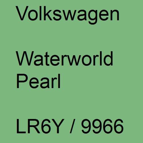 Volkswagen, Waterworld Pearl, LR6Y / 9966.